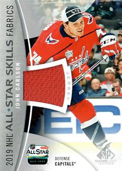 2019-20 SP Game Used - 2019 NHL All-Star Skills Fabric #AS-JC John Carlson Front