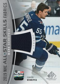 2019-20 SP Game Used - 2019 NHL All-Star Skills Fabric #AS-MS Mark Scheifele Front