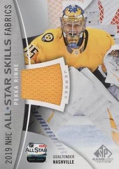 2019-20 SP Game Used - 2019 NHL All-Star Skills Fabric #AS-PR Pekka Rinne Front