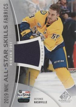 2019-20 SP Game Used - 2019 NHL All-Star Skills Fabric #AS-RJ Roman Josi Front