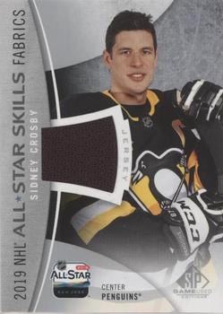 2019-20 SP Game Used - 2019 NHL All-Star Skills Fabric #AS-SC Sidney Crosby Front