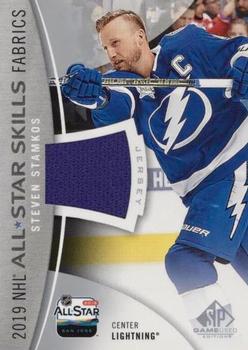 2019-20 SP Game Used - 2019 NHL All-Star Skills Fabric #AS-SS Steven Stamkos Front