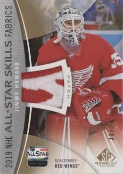 2019-20 SP Game Used - 2019 NHL All-Star Skills Fabric Patch #AS-JH Jimmy Howard Front