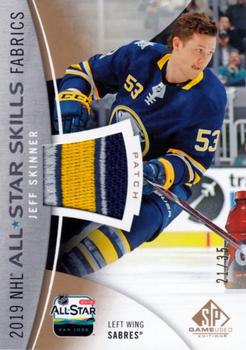 2019-20 SP Game Used - 2019 NHL All-Star Skills Fabric Patch #AS-JS Jeff Skinner Front