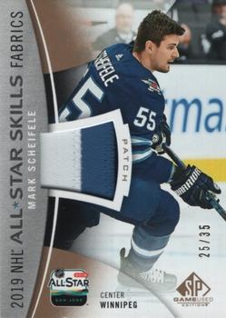 2019-20 SP Game Used - 2019 NHL All-Star Skills Fabric Patch #AS-MS Mark Scheifele Front