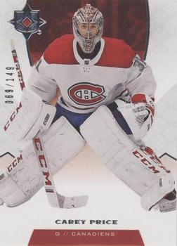2019-20 Upper Deck Ultimate Collection #65 Carey Price Front