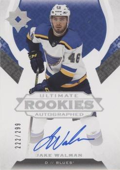 2019-20 Upper Deck Ultimate Collection #148 Jake Walman Front