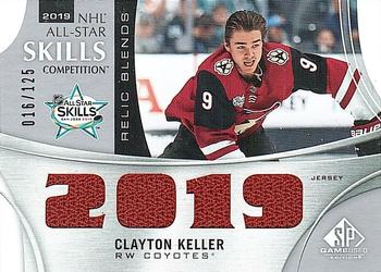 2019-20 SP Game Used - 2019 NHL All-Star Skills Relic Blends #ASRB-CK Clayton Keller Front