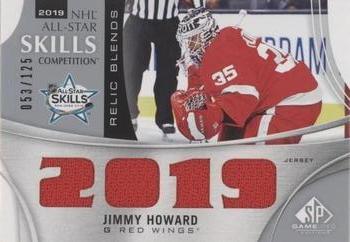 2019-20 SP Game Used - 2019 NHL All-Star Skills Relic Blends #ASRB-JH Jimmy Howard Front