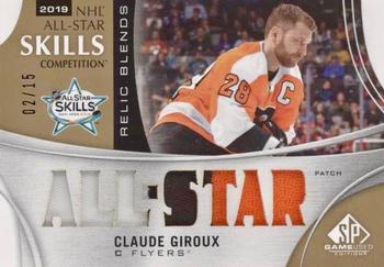 2019-20 SP Game Used - 2019 NHL All-Star Skills Relic Blends Patch #ASRB-CG Claude Giroux Front