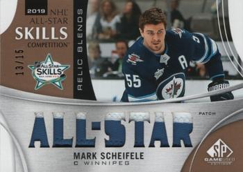 2019-20 SP Game Used - 2019 NHL All-Star Skills Relic Blends Patch #ASRB-MS Mark Scheifele Front