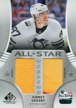 2019-20 SP Game Used - 2019 NHL All-Star Weekend Banner/Jersey #AW-SC Sidney Crosby Front