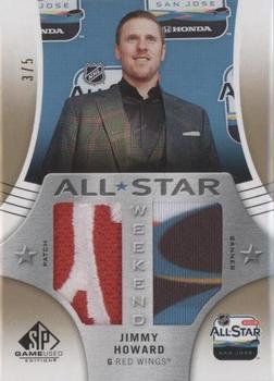 2019-20 SP Game Used - 2019 NHL All-Star Weekend Banner/Patch #AW-JH Jimmy Howard Front