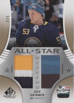 2019-20 SP Game Used - 2019 NHL All-Star Weekend Banner/Patch #AW-JS Jeff Skinner Front