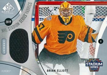 2019-20 SP Game Used - 2019 NHL Stadium Series Fabrics #SS-BE Brian Elliott Front