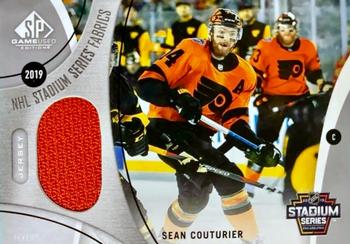 2019-20 SP Game Used - 2019 NHL Stadium Series Fabrics #SS-SC Sean Couturier Front