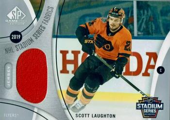 2019-20 SP Game Used - 2019 NHL Stadium Series Fabrics #SS-SL Scott Laughton Front