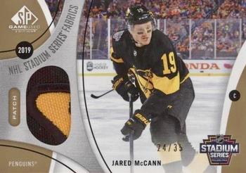2019-20 SP Game Used - 2019 NHL Stadium Series Fabrics Patch #SS-JM Jared McCann Front