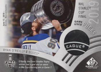 2019-20 SP Game Used - 2019 NHL Stanley Cup Final Game Used Pucks #SCGUP-RO Ryan O'Reilly Front