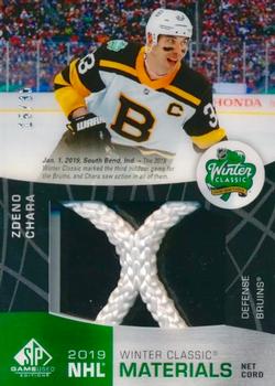 2019-20 SP Game Used - 2019 NHL Winter Classic Material Net Cord #WCNC-ZC Zdeno Chara Front