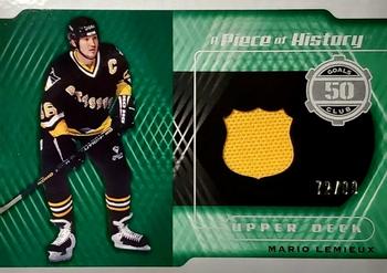 2019-20 SP Game Used - A Piece of History 50 Goal Season Club #50-ML Mario Lemieux Front