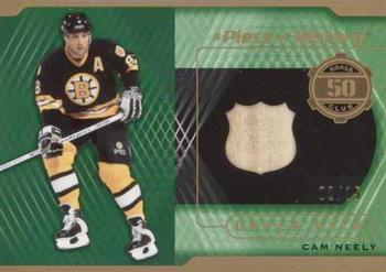 2019-20 SP Game Used - A Piece of History 50 Goal Season Club Premium #50-CN Cam Neely Front