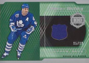 2019-20 SP Game Used - A Piece of History 100 Point Season Club #100-DG Doug Gilmour Front