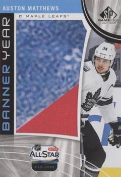 2019-20 SP Game Used - Banner Year 2019 NHL All-Star Jumbo Relics #BAS-5 Auston Matthews Front