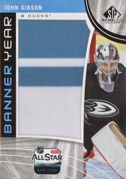 2019-20 SP Game Used - Banner Year 2019 NHL All-Star Jumbo Relics #BAS-9 John Gibson Front