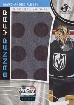 2019-20 SP Game Used - Banner Year 2019 NHL All-Star Jumbo Relics #BAS-13 Marc-Andre Fleury Front