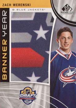 2019-20 SP Game Used - Banner Year Draft Jumbo Relics #BD15-ZW Zach Werenski Front