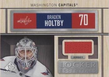 2019-20 SP Game Used - Locker Essentials #LE-BH Braden Holtby Front