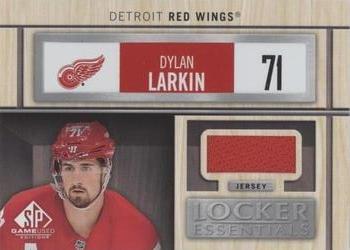2019-20 SP Game Used - Locker Essentials #LE-DL Dylan Larkin Front