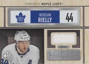 2019-20 SP Game Used - Locker Essentials #LE-MR Morgan Rielly Front