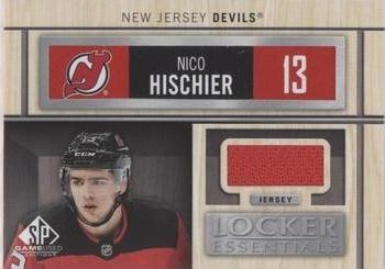 2019-20 SP Game Used - Locker Essentials #LE-NH Nico Hischier Front