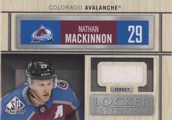 2019-20 SP Game Used - Locker Essentials #LE-NM Nathan MacKinnon Front