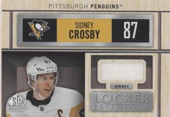 2019-20 SP Game Used - Locker Essentials #LE-SC Sidney Crosby Front