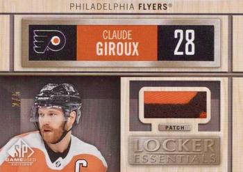 2019-20 SP Game Used - Locker Essentials Patch #LE-CG Claude Giroux Front