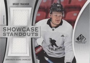 2019-20 SP Game Used - Showcase Standouts Jersey #SS-BT Brady Tkachuk Front