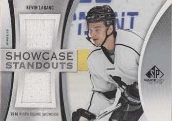 2019-20 SP Game Used - Showcase Standouts Jersey #SS-KL Kevin Labanc Front