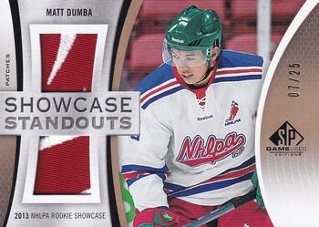 2019-20 SP Game Used - Showcase Standouts Patch #SS-MD Matt Dumba Front