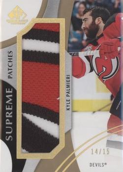 2019-20 SP Game Used - Supreme Jumbo Relics #PA-KP Kyle Palmieri Front