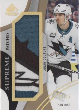 2019-20 SP Game Used - Supreme Jumbo Relics #PA-LC Logan Couture Front
