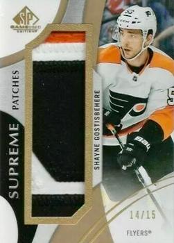 2019-20 SP Game Used - Supreme Jumbo Relics #PA-SG Shayne Gostisbehere Front