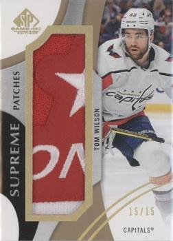 2019-20 SP Game Used - Supreme Jumbo Relics #PA-TW Tom Wilson Front