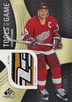 2019-20 SP Game Used - Tools of the Game Relics #TG-SY Steve Yzerman Front
