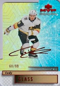 2019-20 Upper Deck - MVP Stanley Cup Edition Colors & Contours Update #117 Cody Glass Front