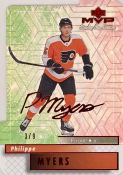 2019-20 Upper Deck - MVP Stanley Cup Edition Colors & Contours Purple Update #141 Philippe Myers Front