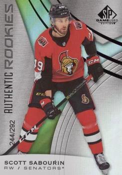 2019-20 SP Game Used - Rainbow #111 Scott Sabourin Front