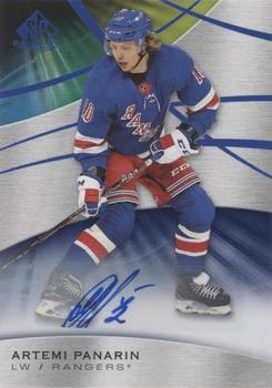2019-20 SP Game Used - Blue Autographs #76 Artemi Panarin Front